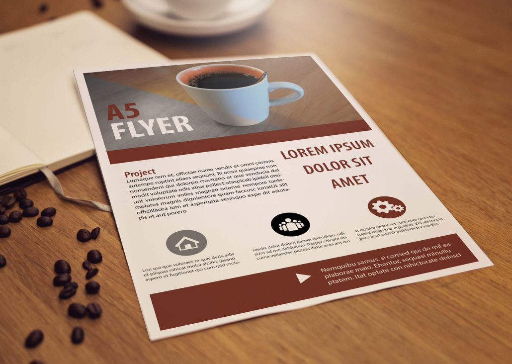 A5 flyer enkelzijdig Full Colour
Rooij & Burg
Grafische vormgeving | Huisstijl ontwerp