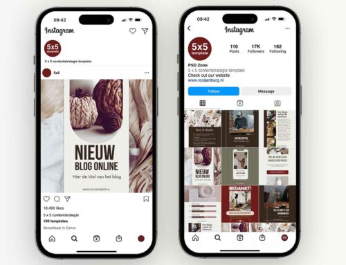 5×5 contentstrategie templates: 100 kant-en-klare Canva Posts