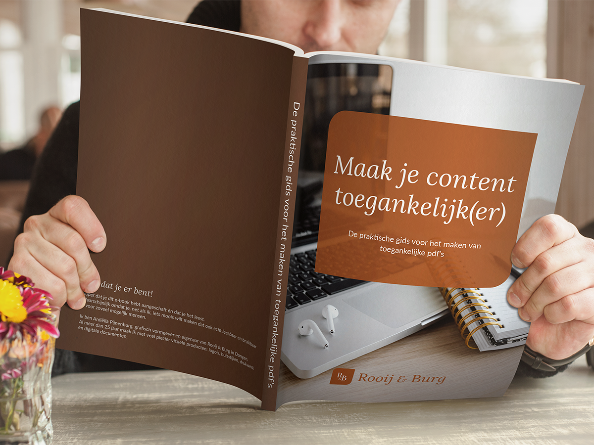 Man leest het e-book: Maak je content toegankelijk(er)