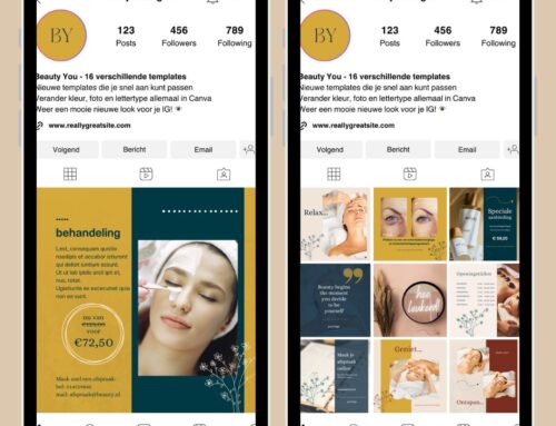 Beauty templates voor salons en kappers